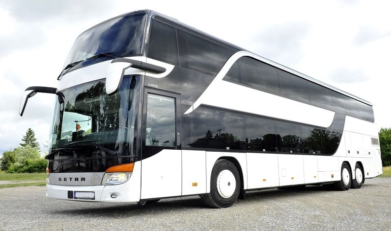 North Rhine-Westphalia: Bus agency in Versmold in Versmold and Germany